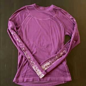 lululemon vintage long-sleeve - purple